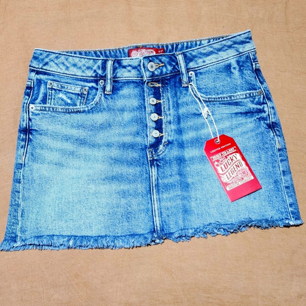 Lucky Brand Denim Skirt NWT 4/27